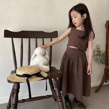 Sleeveless Japanese and korean Style Dress