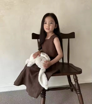 Sleeveless Japanese and korean Style Dress